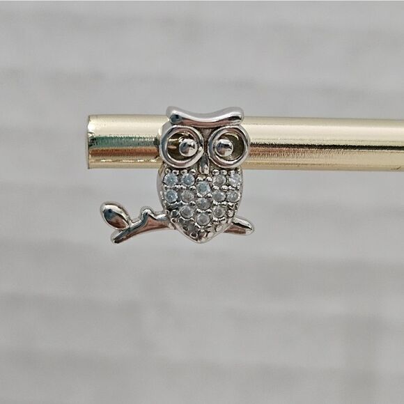 🦉NEW, Owls and CZ's in Sterling Silver. - Picture 2 of 4